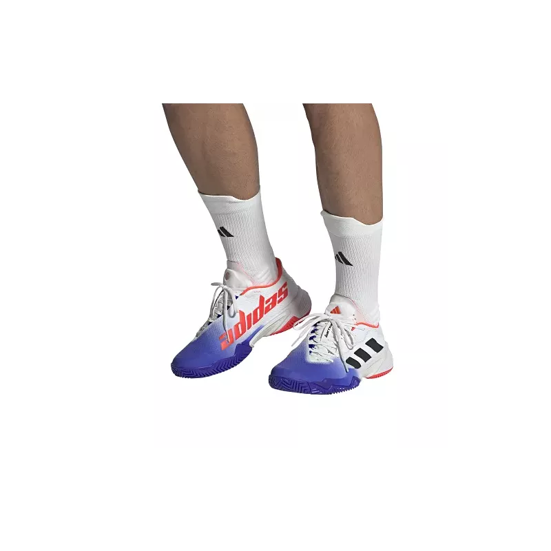 Chaussures Adidas Barricade Blanches 4 Chaussures Adidas Barricade Blanches – Image 4