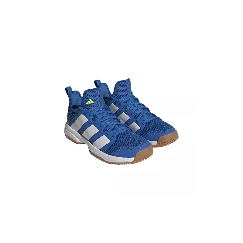 Chaussures Adidas Stabil Junior Bleues 4 Chaussures Adidas Stabil Junior Bleues – Image 4