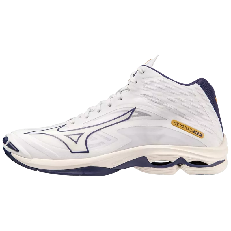 Chaussures Mizuno Wave Lightning Z Montantes Blanches 2 Chaussures Mizuno Wave Lightning Z Montantes Blanches – Image 2