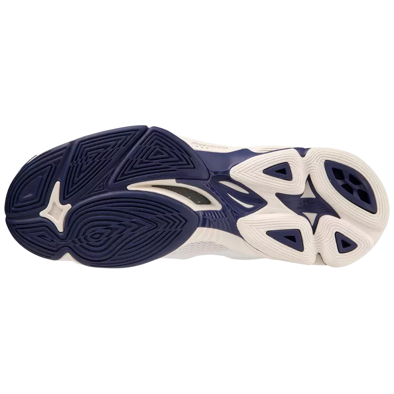 Chaussures Mizuno Wave Lightning Z Montantes Blanches 6 Chaussures Mizuno Wave Lightning Z Montantes Blanches – Image 6