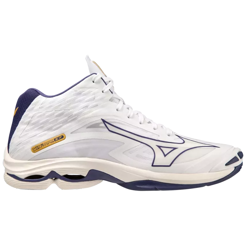 Chaussures Mizuno Wave Lightning Z Montantes Blanches 1 Chaussures Mizuno Wave Lightning Z Montantes Blanches