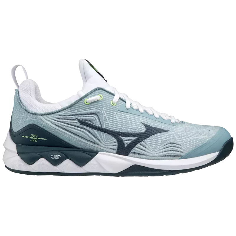 Chaussures Mizuno Wave Luminous Bleues 1 Chaussures Mizuno Wave Luminous Bleues