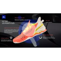 Chaussures Mizuno Wave Mirage Femmes Blanches 15 Chaussures Mizuno Wave Mirage Femmes Blanches -Handball Power Pas Cher Boutique chaussures mizuno wave mirage 1 6