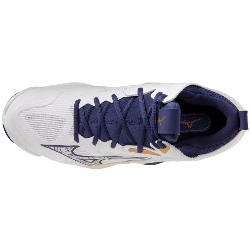 Chaussures Mizuno Wave Momentum Montantes Blanches 2 Chaussures Mizuno Wave Momentum Montantes Blanches – Image 2