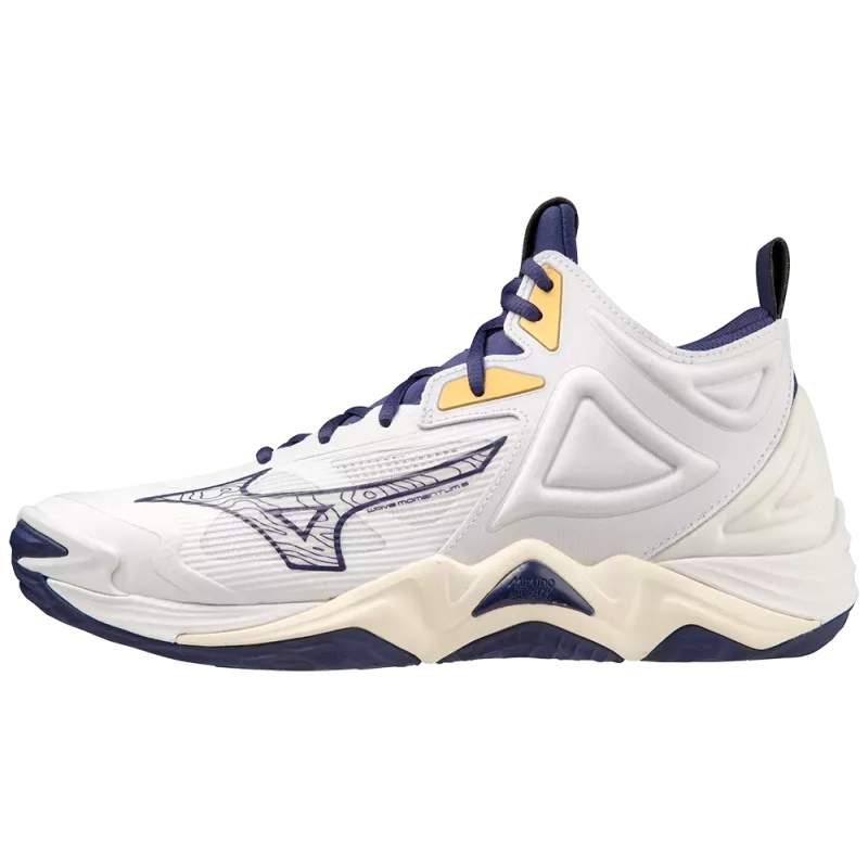 Chaussures Mizuno Wave Momentum Montantes Blanches 3 Chaussures Mizuno Wave Momentum Montantes Blanches – Image 3