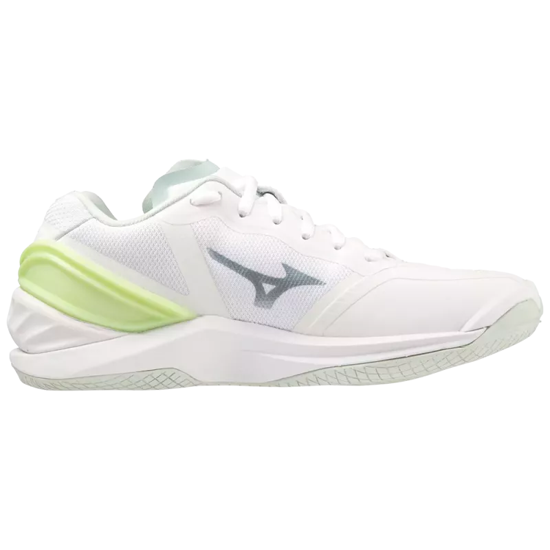 Chaussures Mizuno Wave Stealth Neo Femmes Blanches 3 Chaussures Mizuno Wave Stealth Neo Femmes Blanches – Image 3