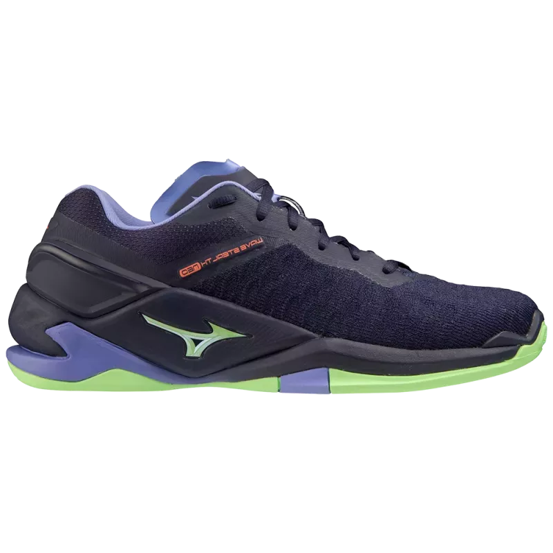 Chaussures Mizuno Wave Stealth Neo Bleues 1 Chaussures Mizuno Wave Stealth Neo Bleues