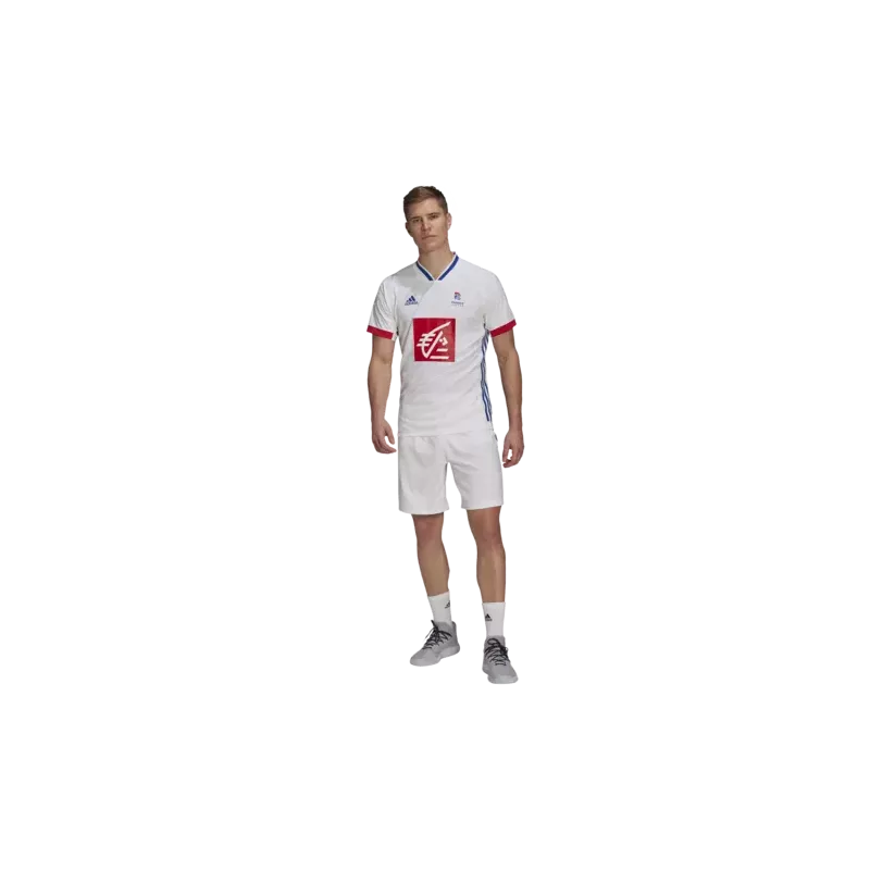 Maillot équipe De France De Handball Adidas Blanc 4 Maillot équipe De France De Handball Adidas Blanc – Image 4