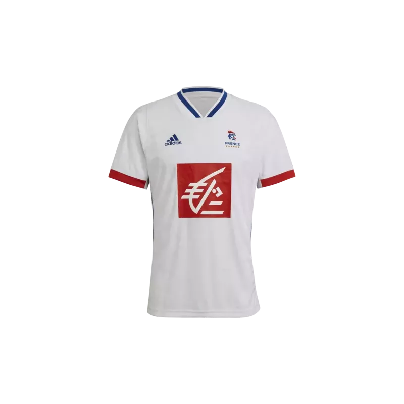 Maillot équipe De France De Handball Adidas Blanc 1 Maillot équipe De France De Handball Adidas Blanc