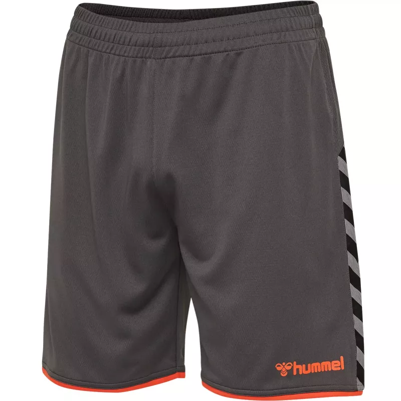 Short Hummel Authentic Junior Gris 2 Short Hummel Authentic Junior Gris – Image 2